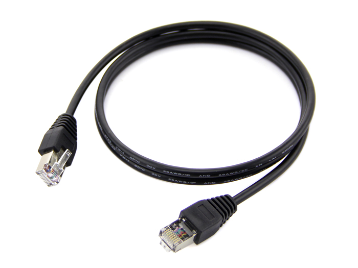 SeeedStudio Black Ethernet Cable - 1 Meter [SKU: 321080050] ( 라즈베리파이 이더넷 네트워크 케이블 )